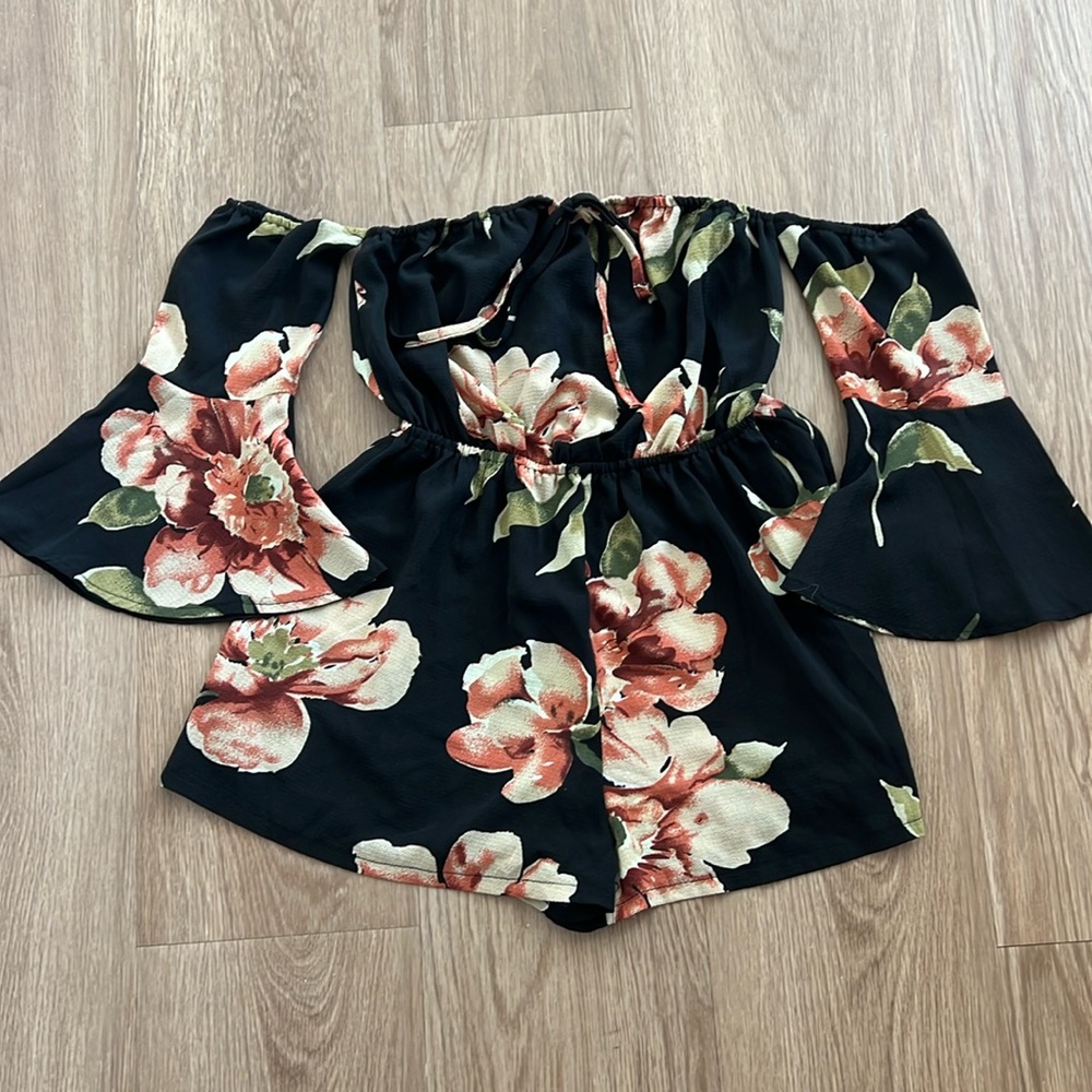 Floral Romper